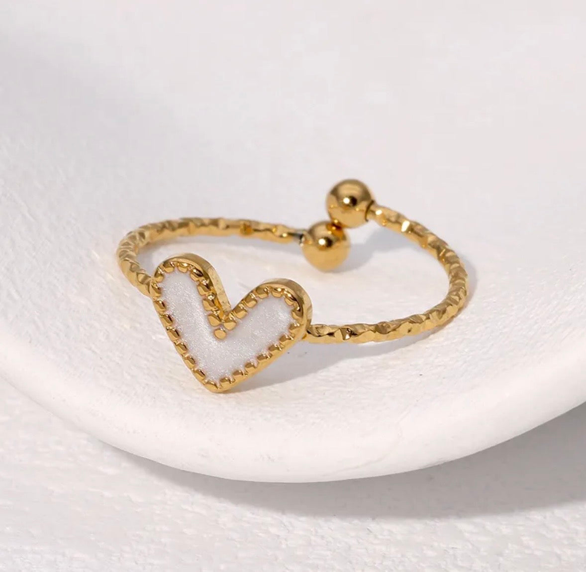 Set anillos Cuore